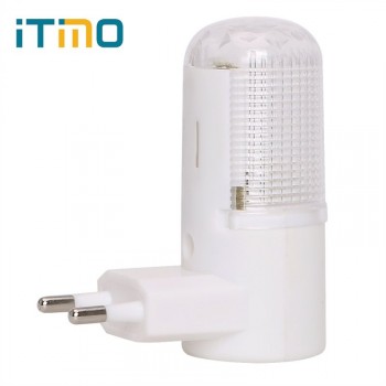 iTMO New 3W 4 LEDs Bedroom Night Lamp, Energy-Efficient Bedside Lamp Emergency LED Night Light Imported From USA
